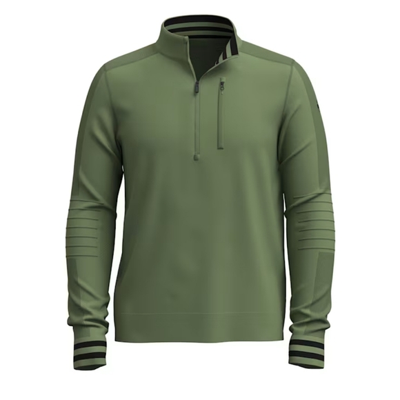 Smartwool Intraknit Quarter-Zip Merino Wool Pullover Sz. L